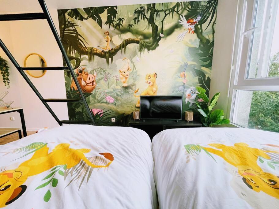 La Jungle De Simba ! Disneyland Paris Монтеврен Екстериор снимка